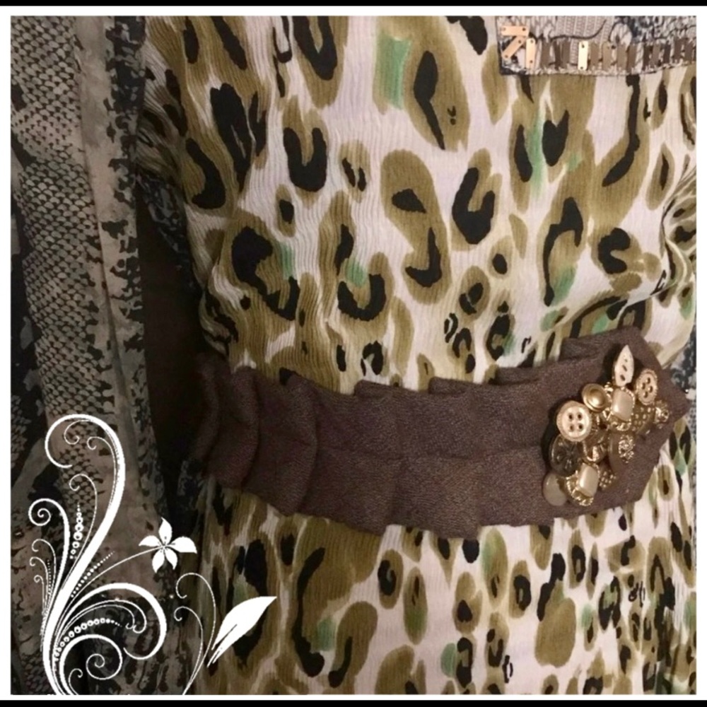Vintage Multipurpose Tie Belt w/buttons. - Picture 7 of 7